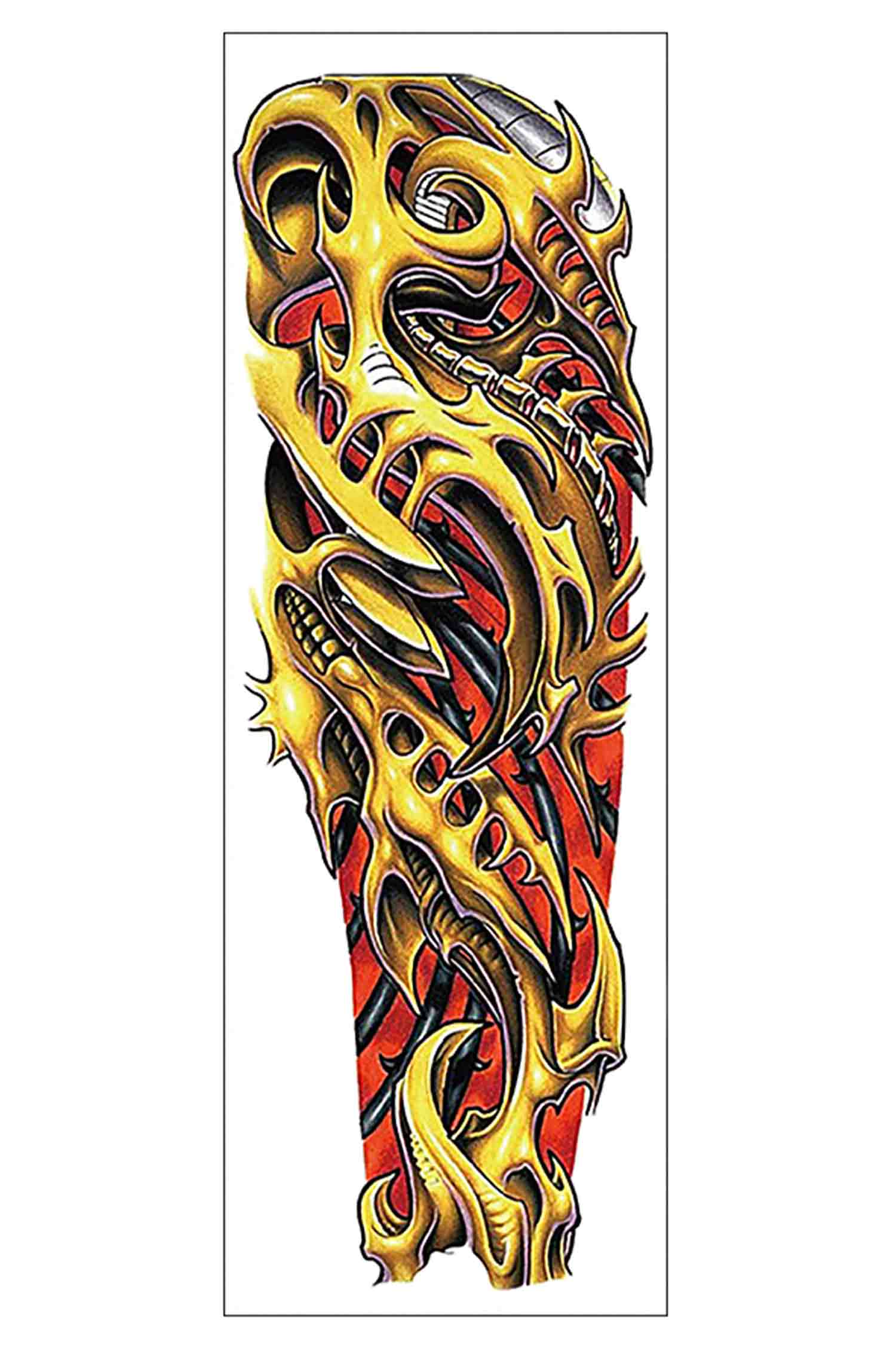 Biomechanical Alien Sleeve