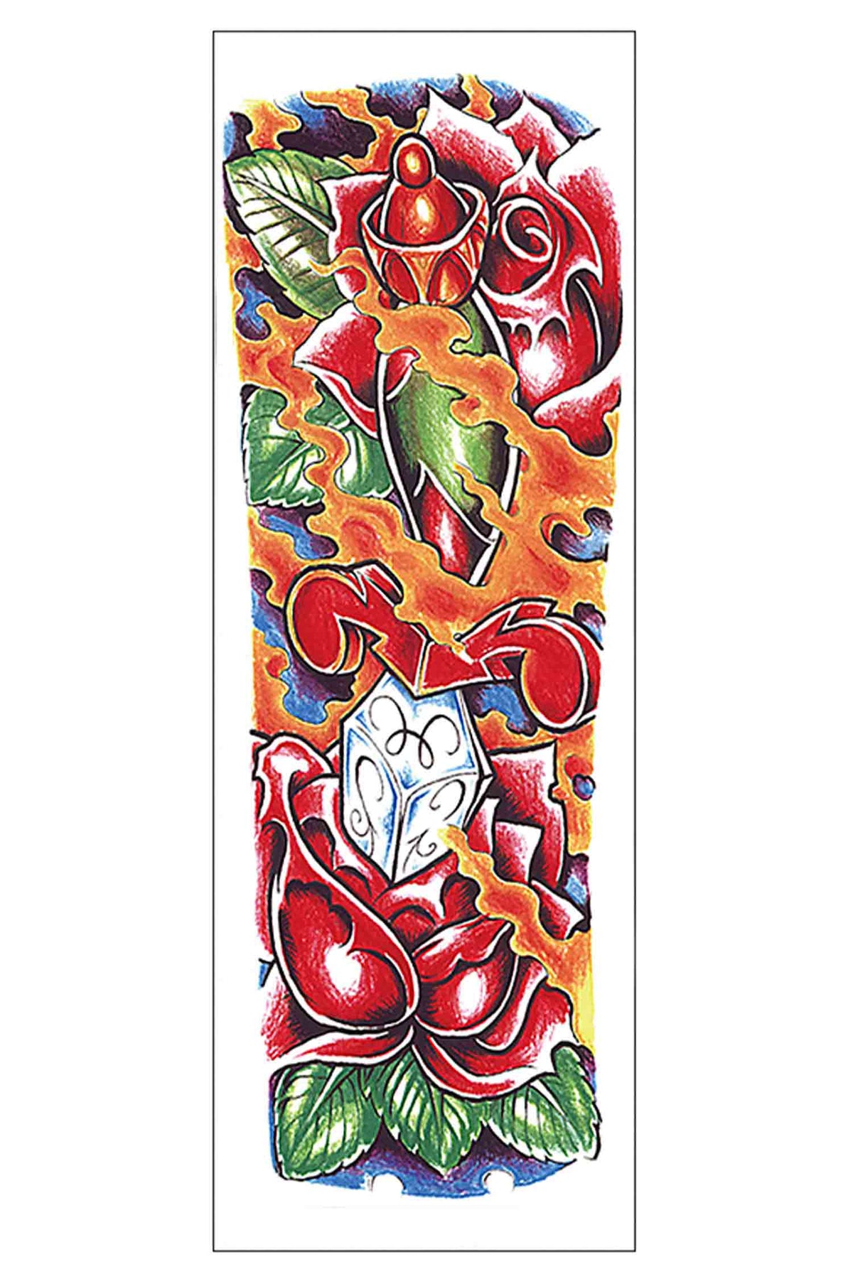 Dagger &amp; Roses Sleeve
