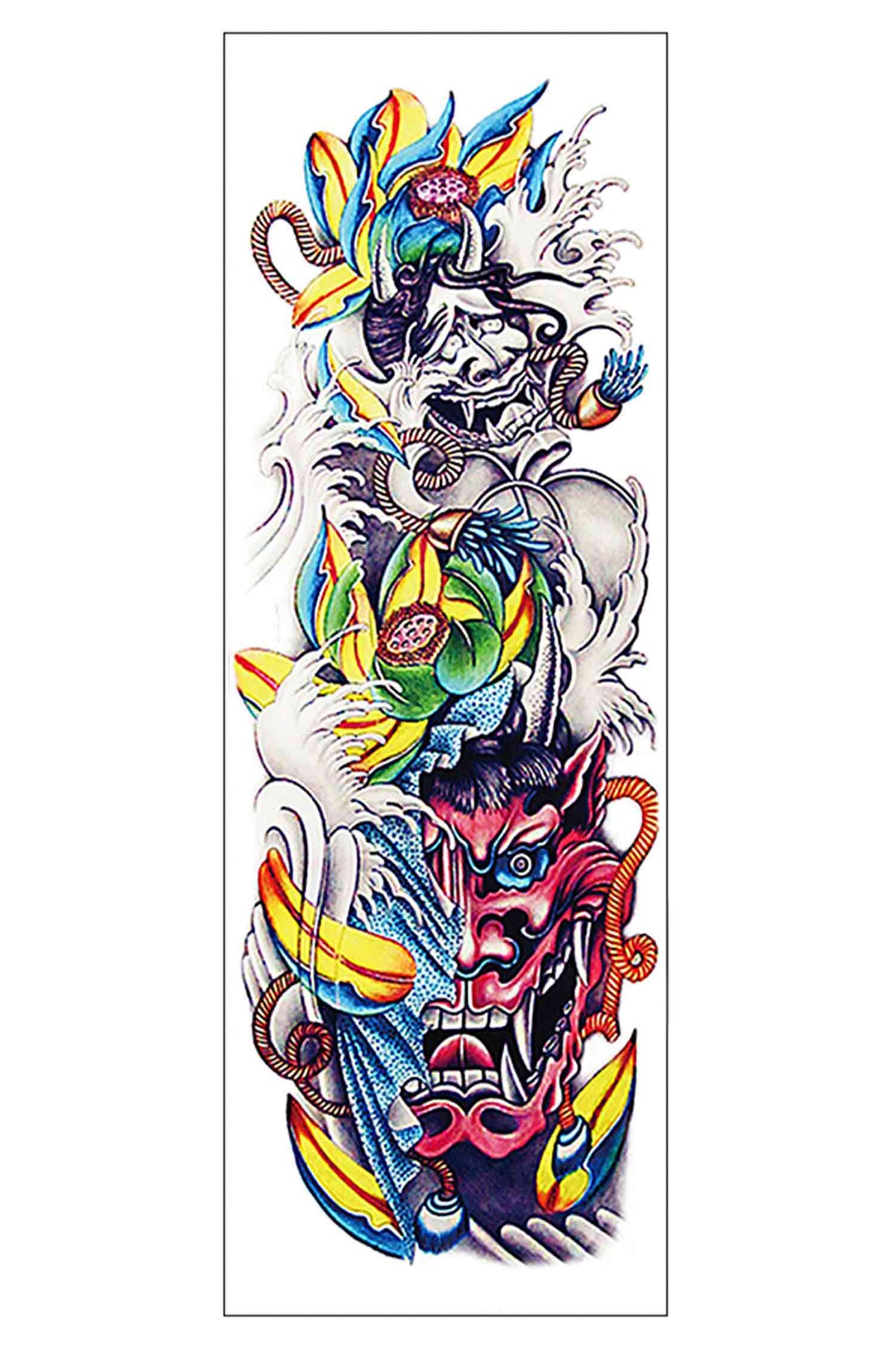 Devil vs Lotus Sleeve