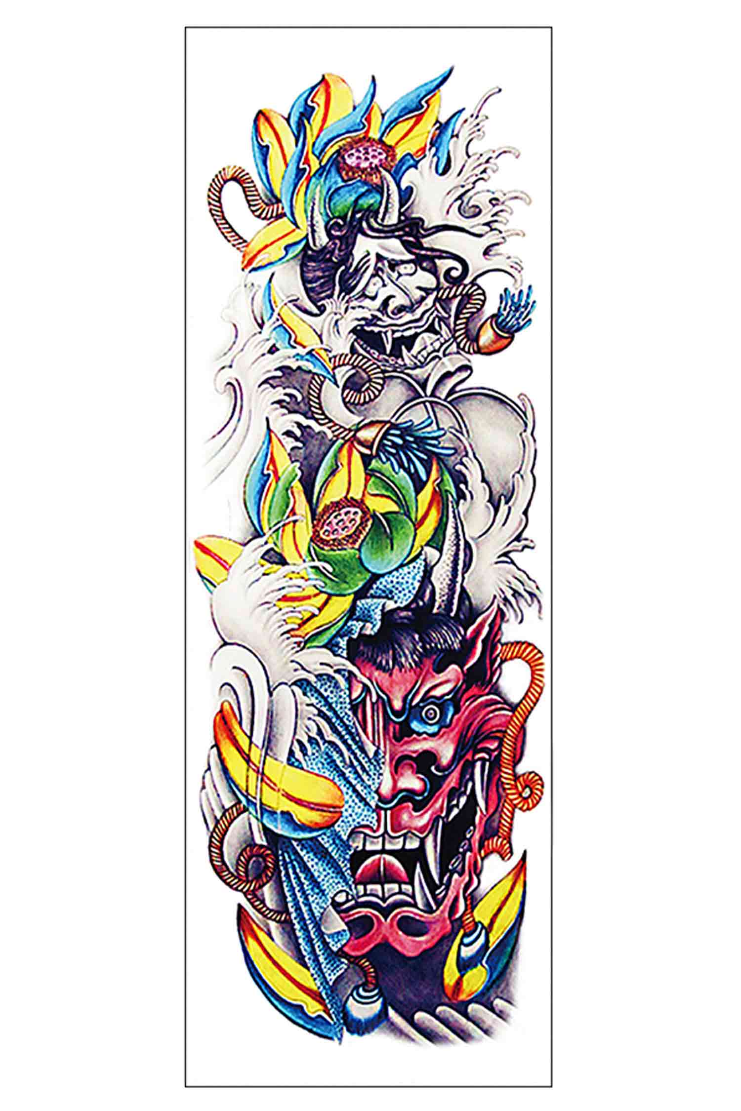 Devil vs Lotus Sleeve