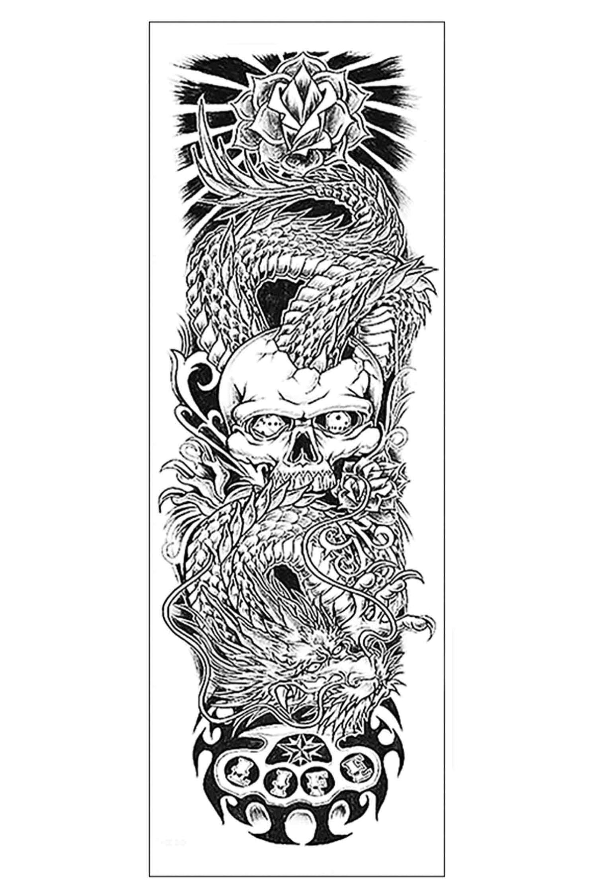 Dragon Skull Life Sleeve