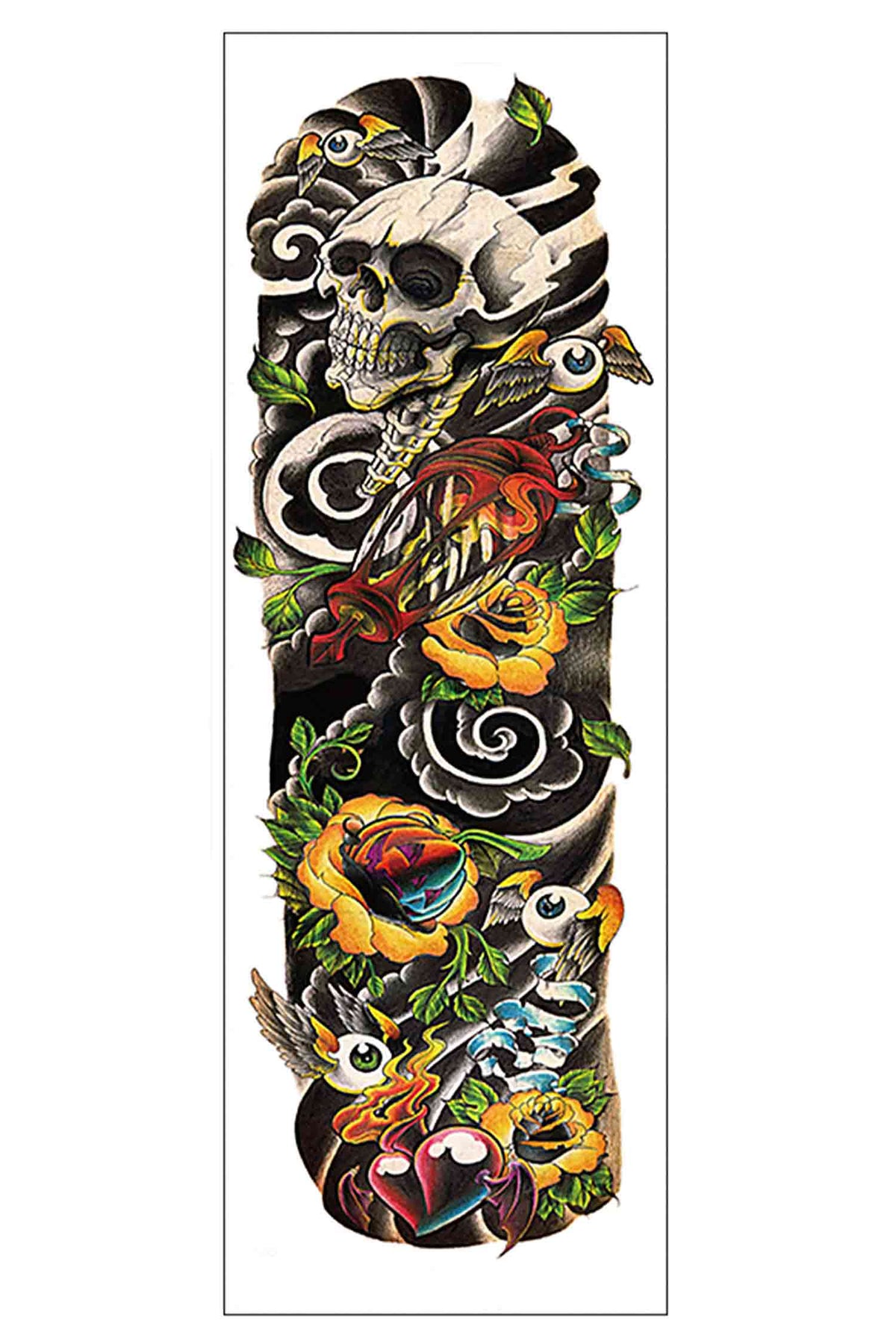 Flying Eyeballs Sleeve