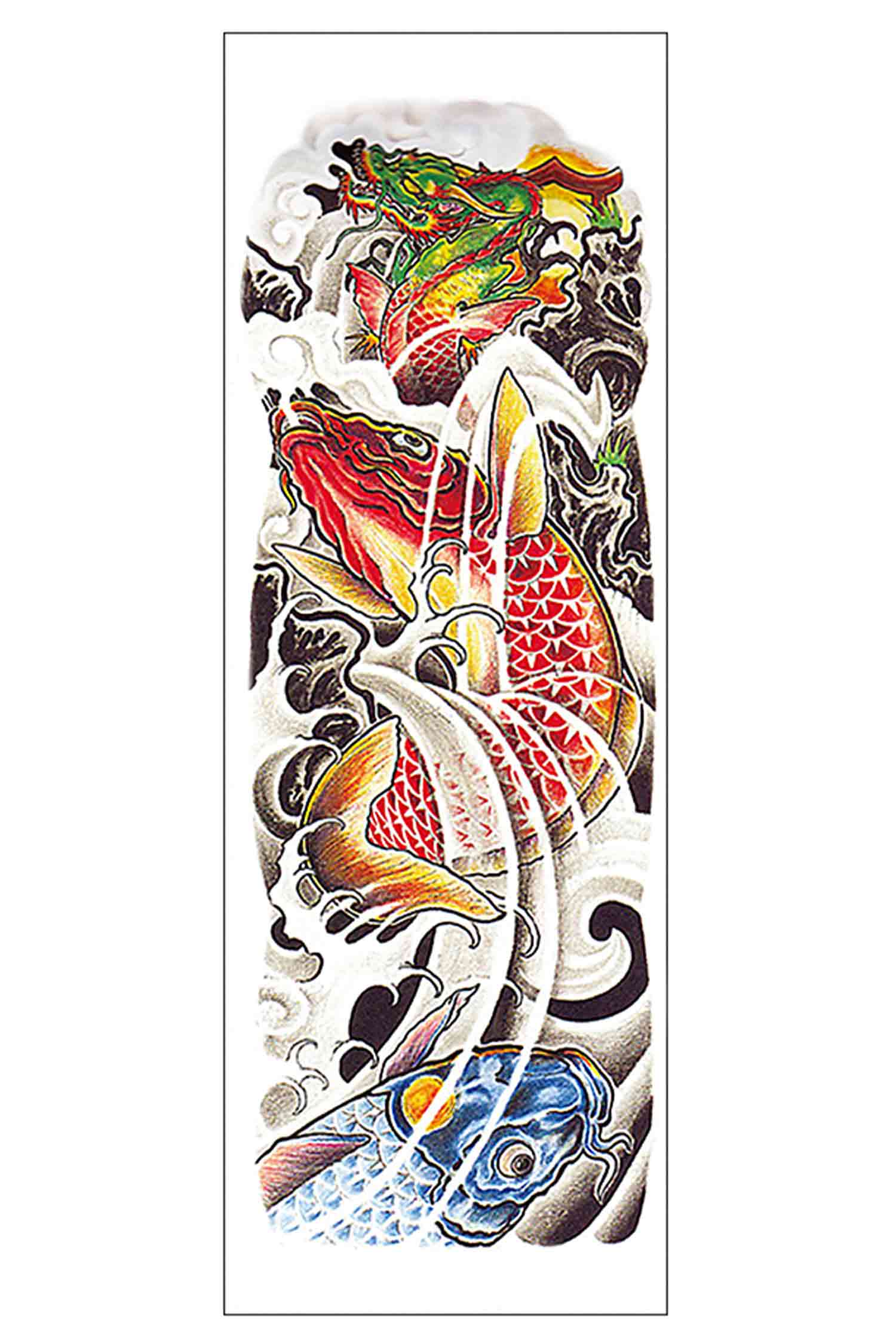 Koi & Dragon Sleeve