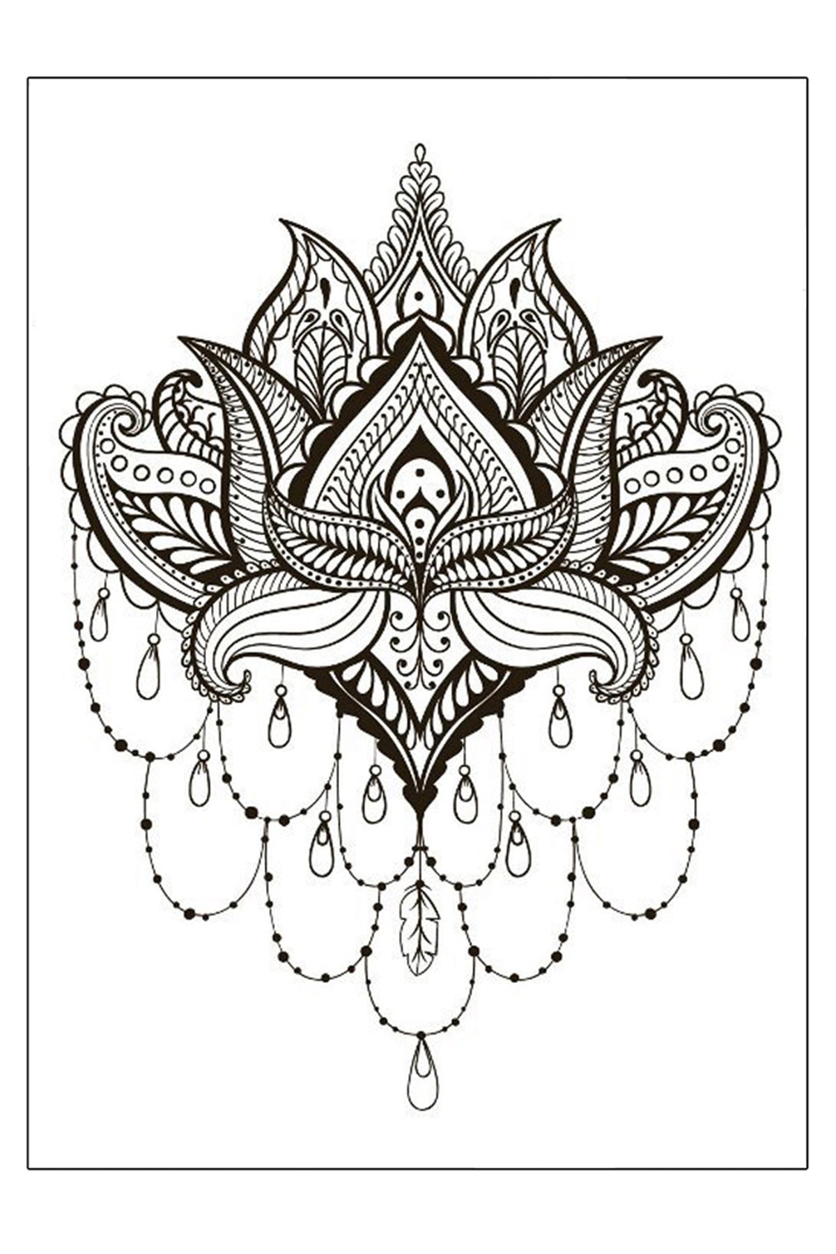 Lotus Mandala Underboob