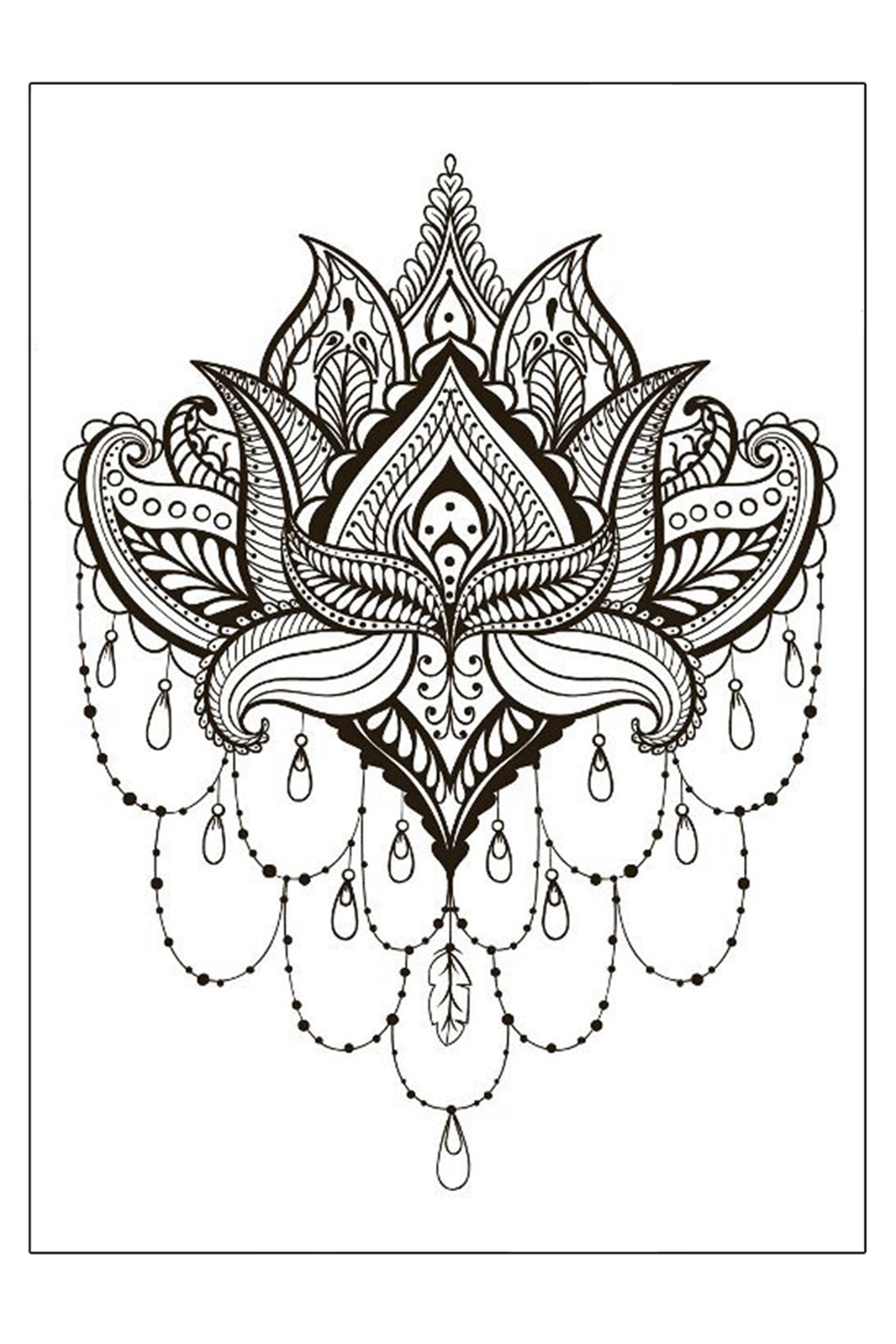 Lotus Mandala Underboob
