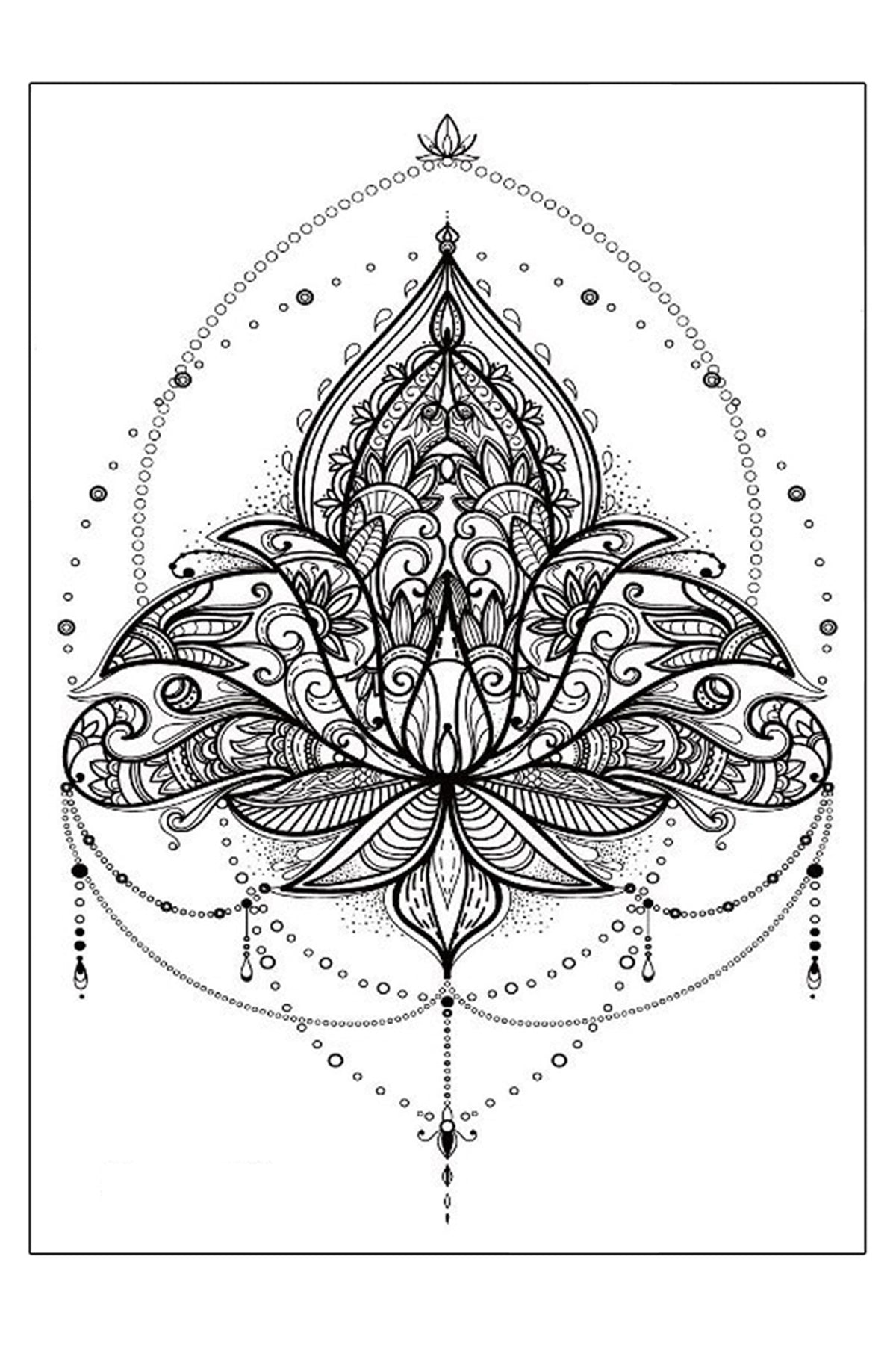 Lotus Mandala Underboob