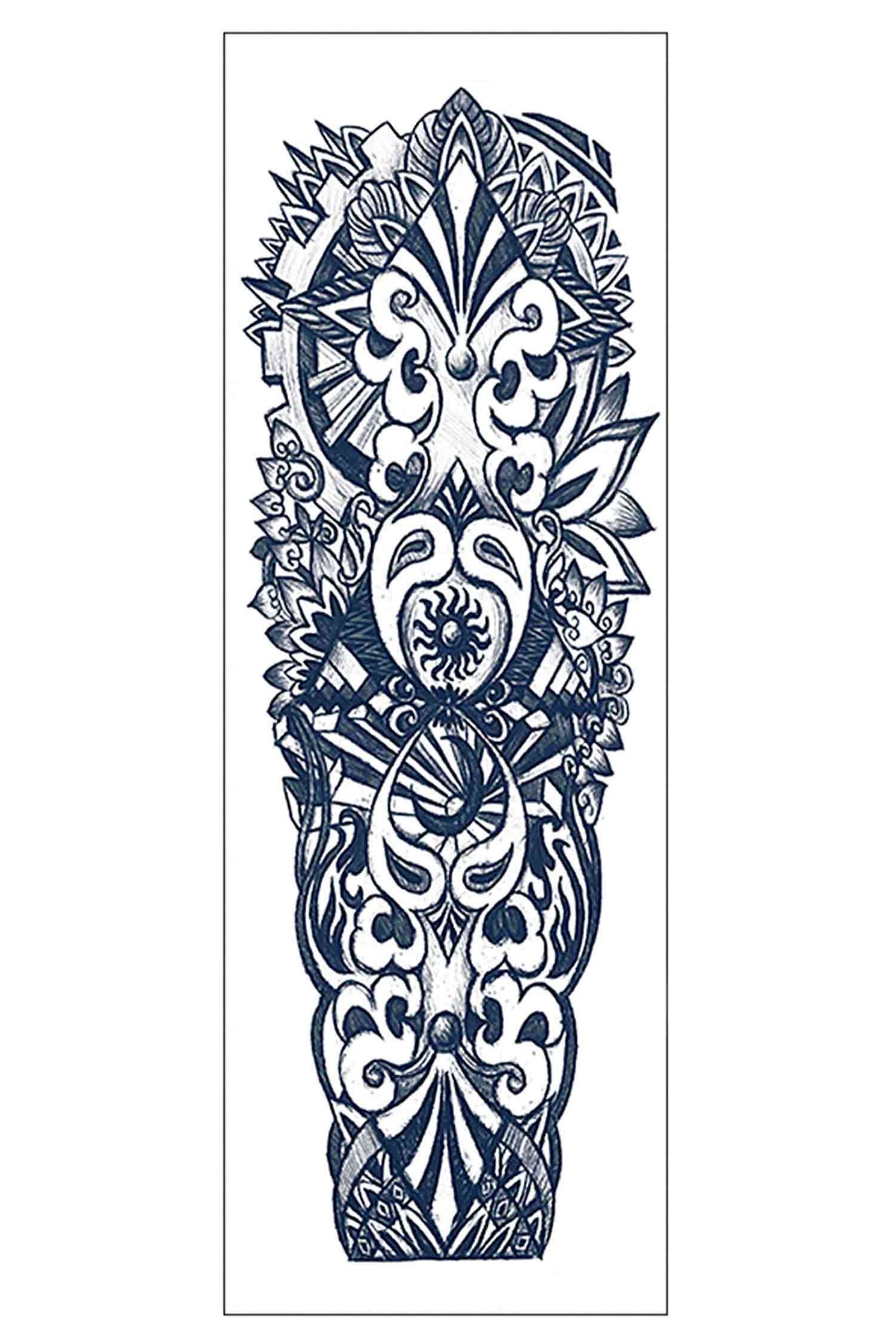 Maori Sun &amp; Moon Sleeve