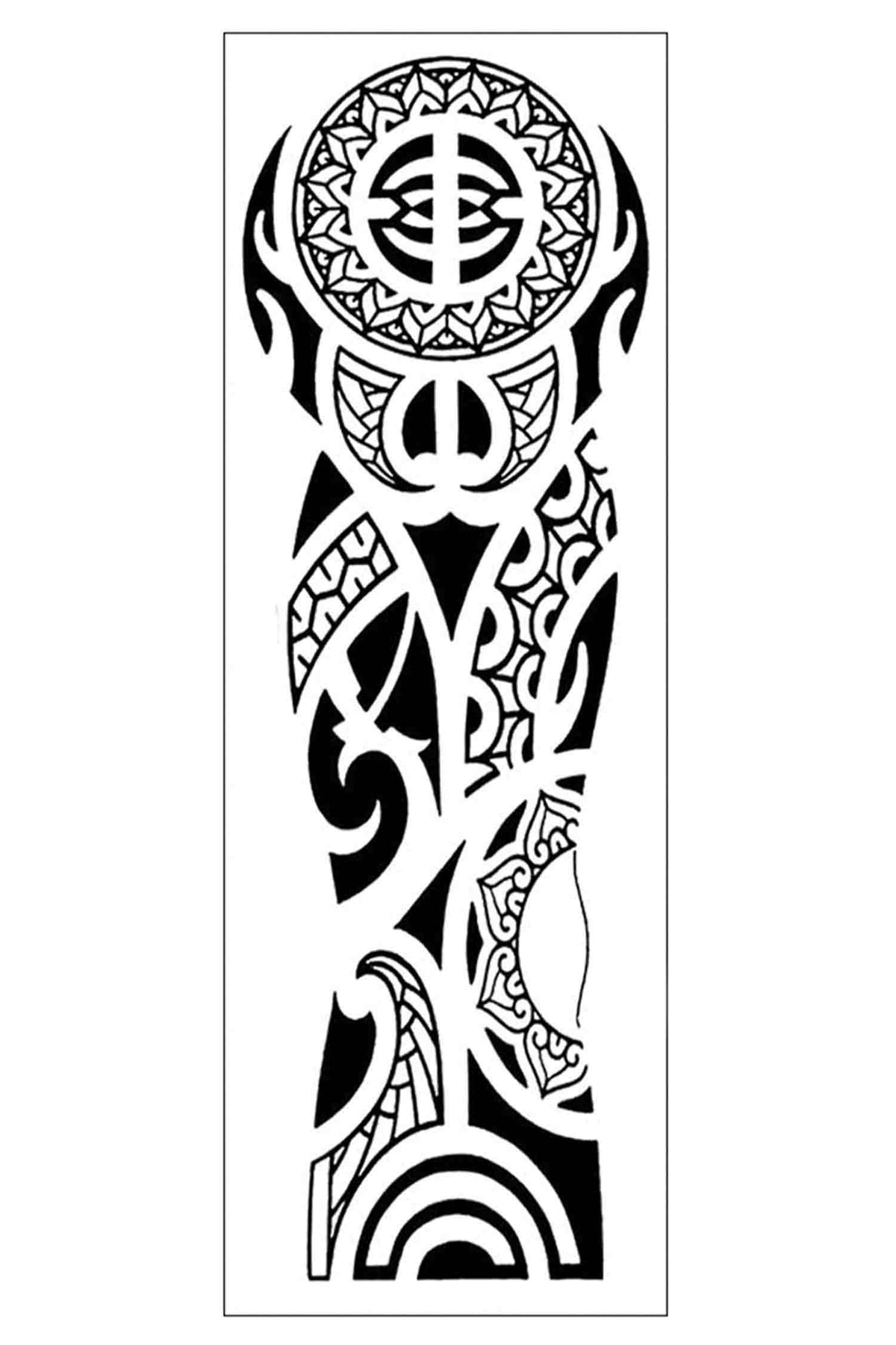 Maori Ta Moko Sleeve