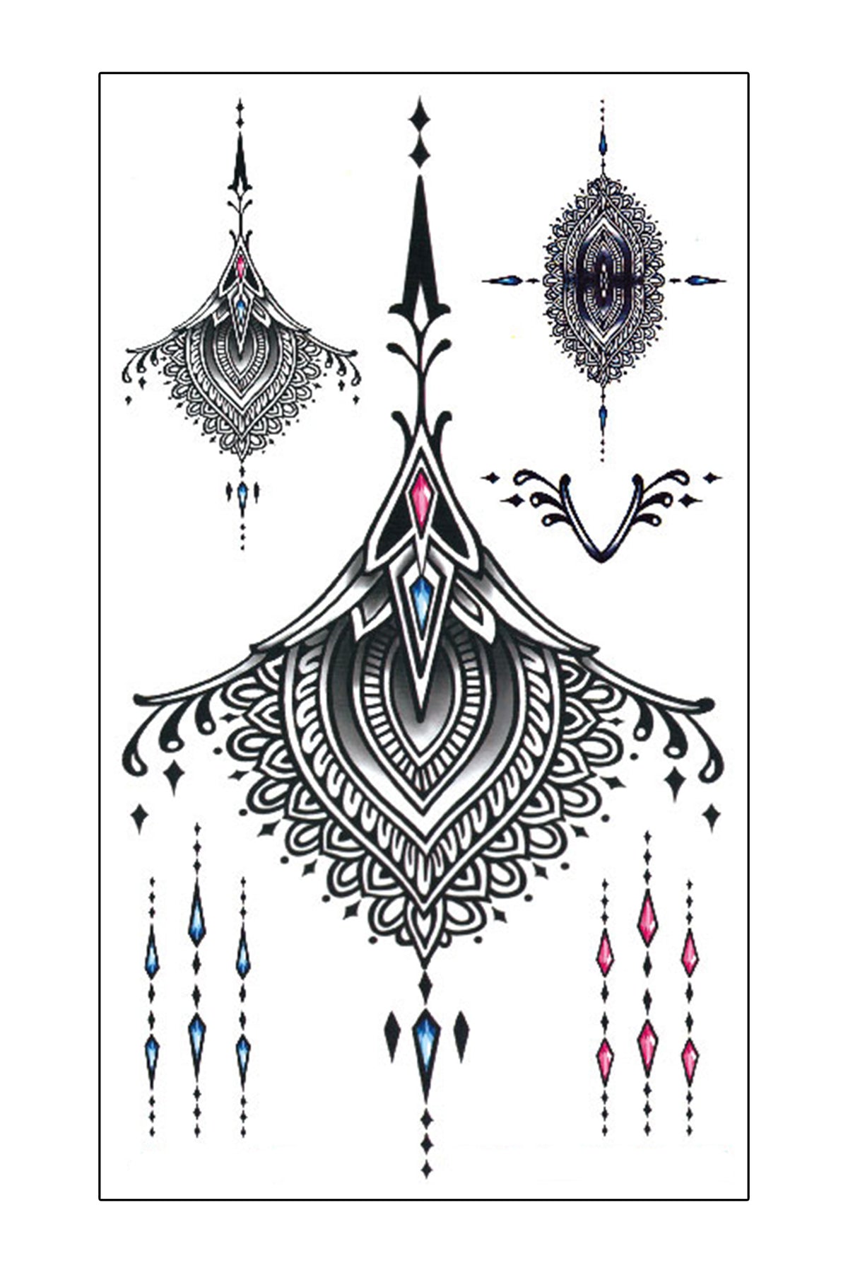 Mandala Jewels Underboob