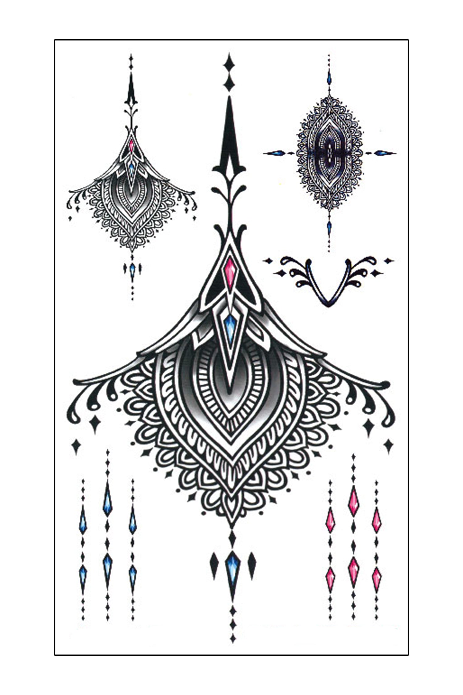 Mandala Jewels Underboob