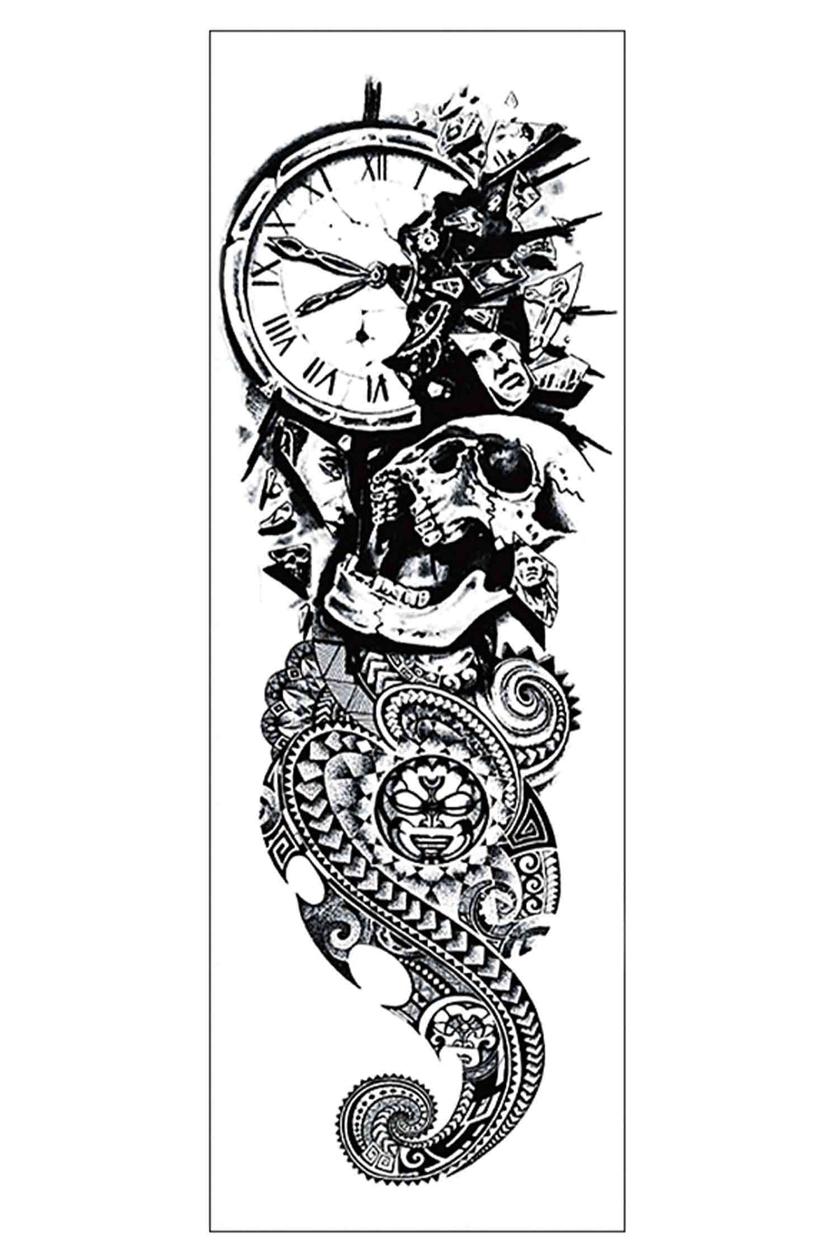 Death Skull Poly Sleeve