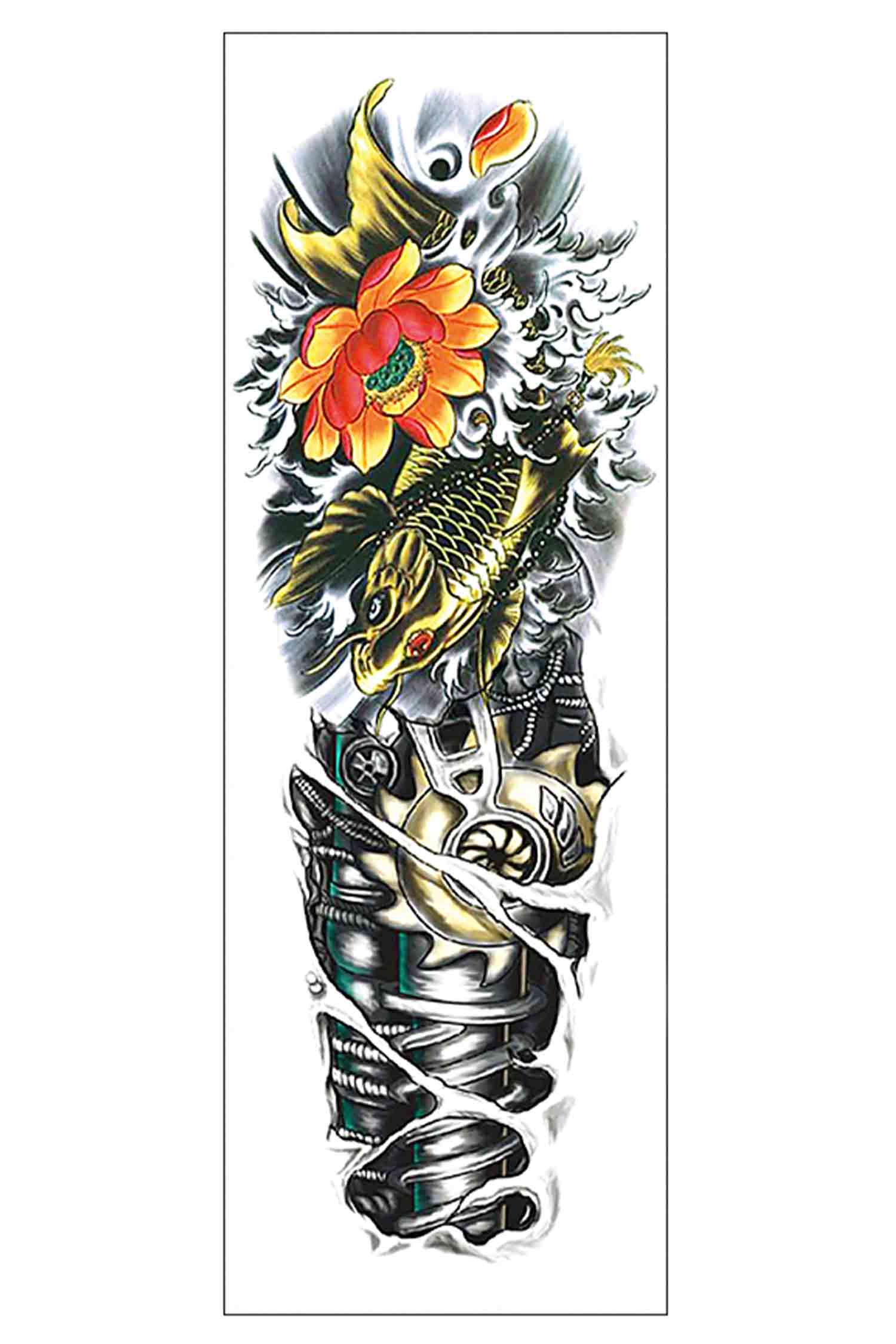 Steampunk Koi Sleeve