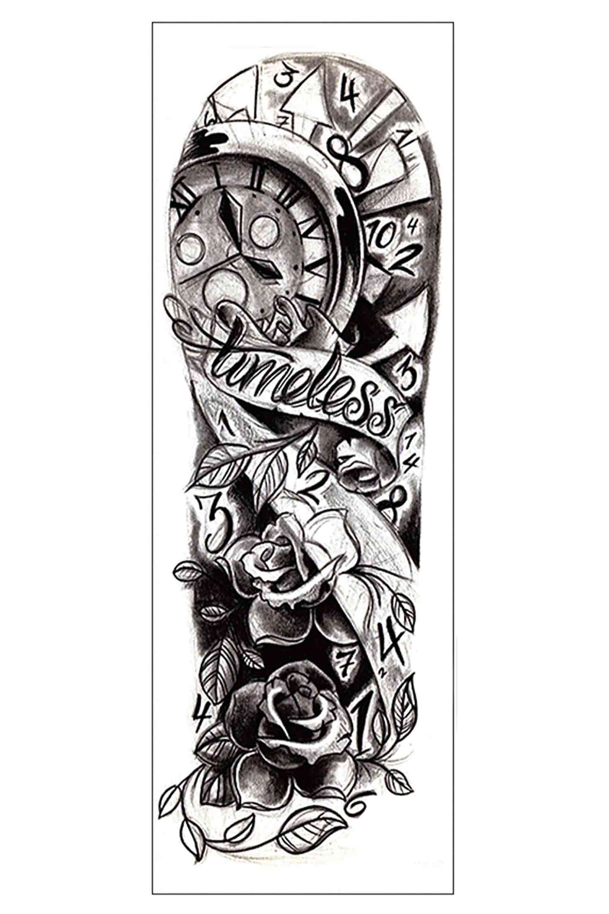 Timeless Rose B&amp;W Sleeve