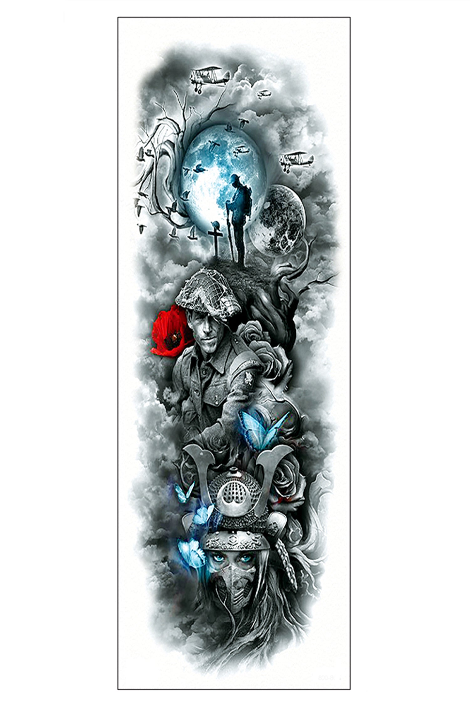 War & Peace Soldier Sleeve