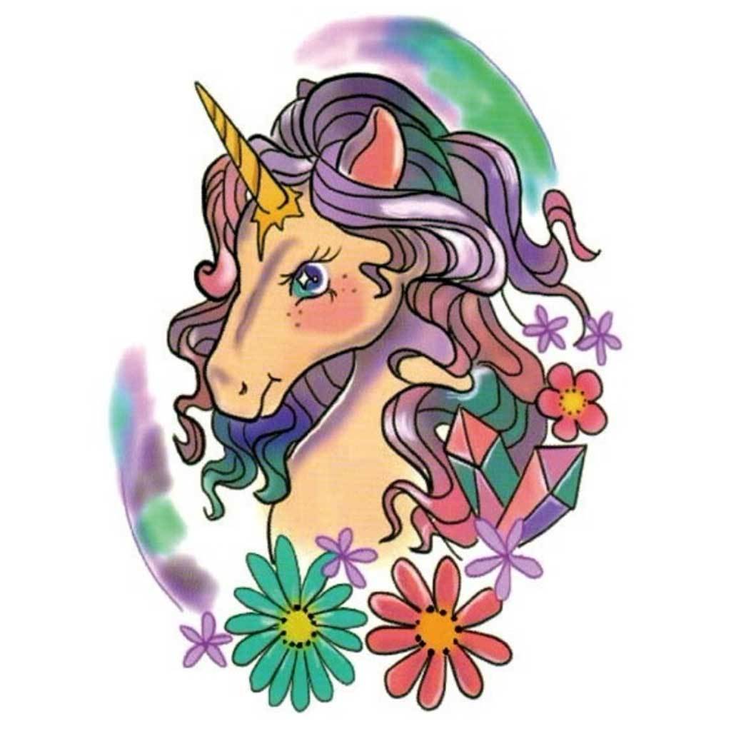 My Little Unicorn Temporary Tattoo