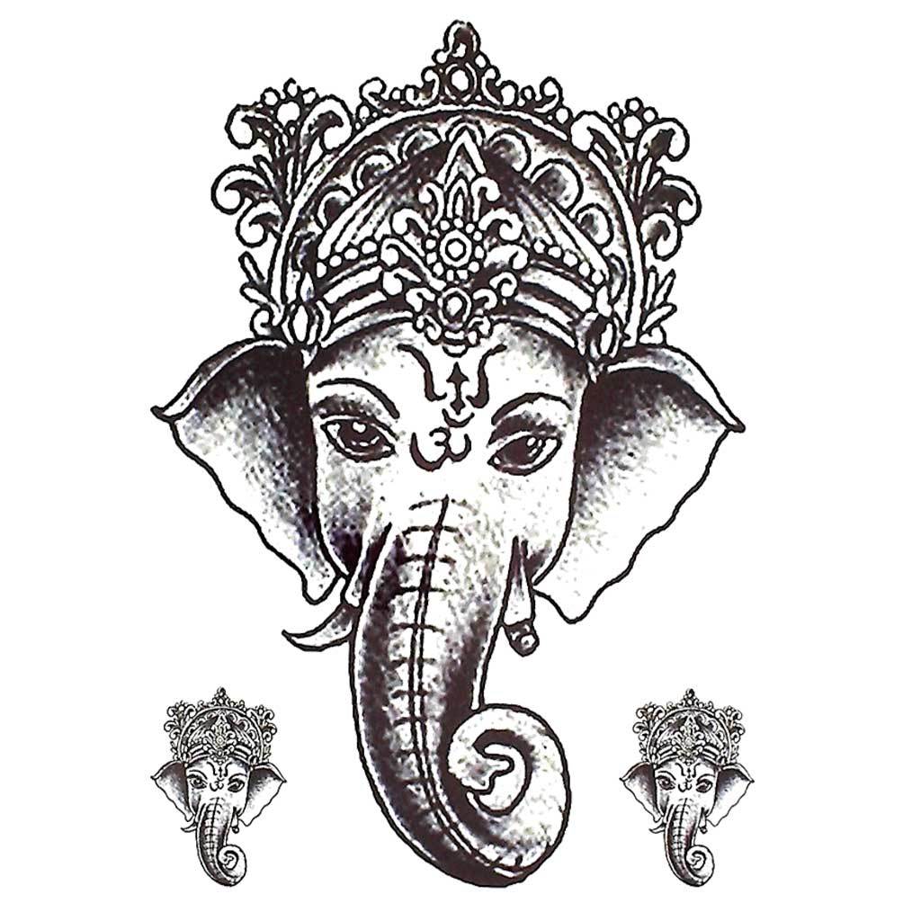 Ganesha Set Temporary Tattoos