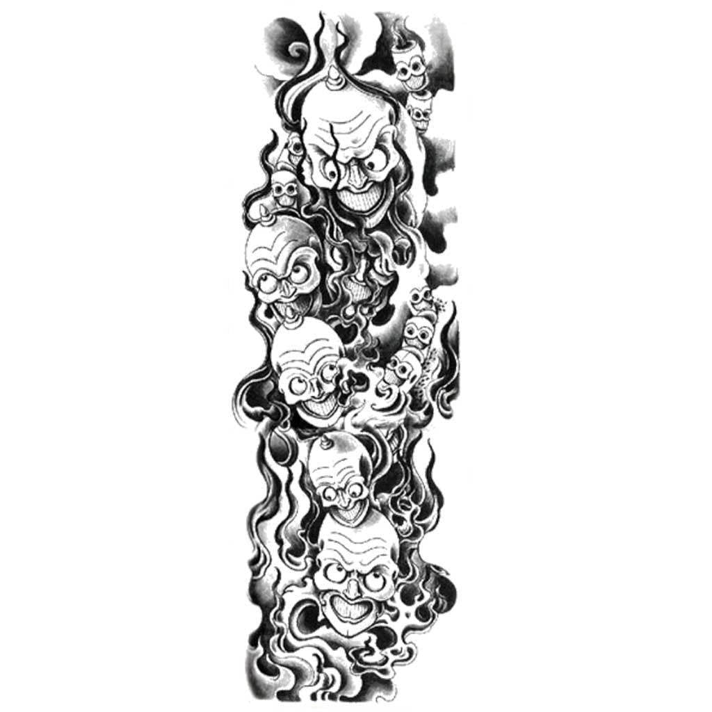 Burning Clowns Sleeve